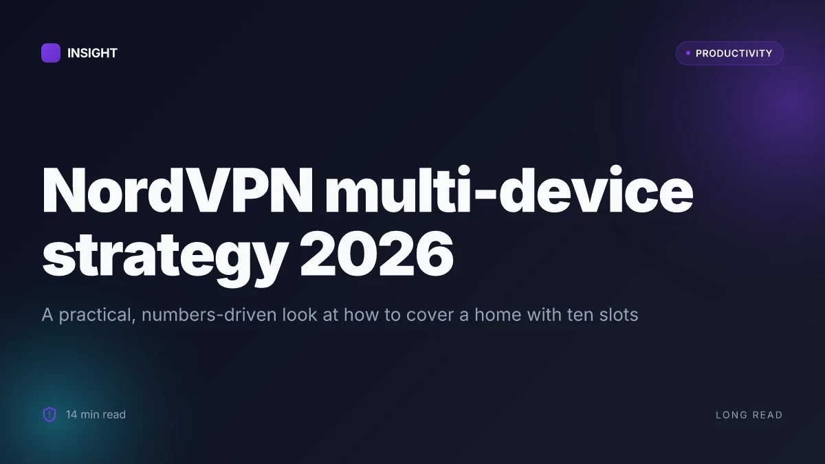 How to connect multiple devices nordvpn 2026: a practical quick guide