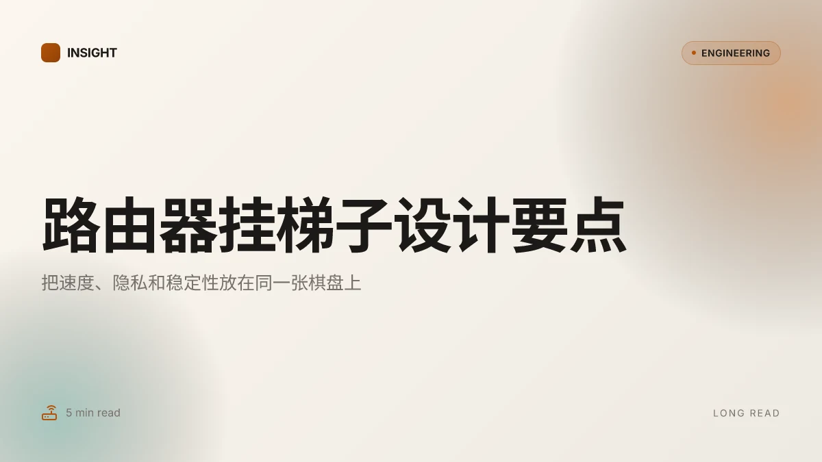 路由器怎么挂梯子：全面指南、VPN路由器设置与隐私保护 2026