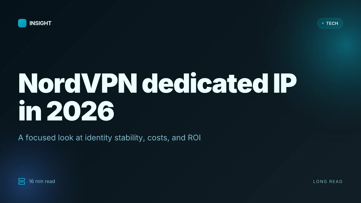NordVPN dedicated IP review 2026: is it worth your money